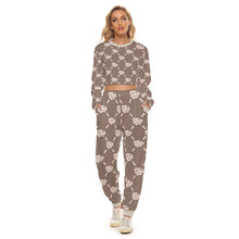 Load image into Gallery viewer, UTO IV Women&#39;s Crop Sweatshirt Suit
