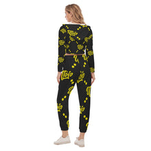 Load image into Gallery viewer, UTO IV &quot;Eyelash Viper&quot; Women&#39;s Crop Hoodie Sports Set
