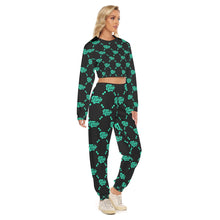 Load image into Gallery viewer, UTO IV Women&#39;s Crop Sweatshirt Suit
