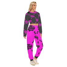 Load image into Gallery viewer, UTO IV &quot;Spider Crab&quot; Women&#39;s Crop Sweatshirt Suit
