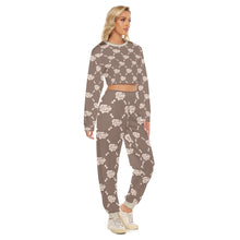 Load image into Gallery viewer, UTO IV Women&#39;s Crop Sweatshirt Suit
