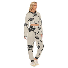 Load image into Gallery viewer, UTO IV Women&#39;s Crop Sweatshirt Suit
