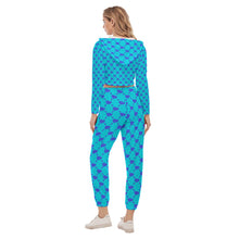 Load image into Gallery viewer, UTO IV Women&#39;s Crop Hoodie Sports Set
