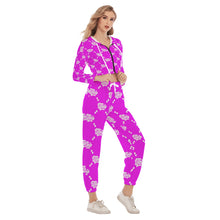 Load image into Gallery viewer, UTO IV Women&#39;s Crop Hoodie Sports Set
