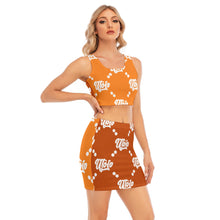 Load image into Gallery viewer, UTO IV Women&#39;s Camisole And Hip Skirt Suit
