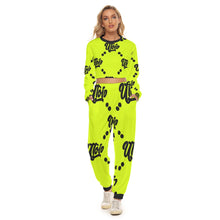 Load image into Gallery viewer, UTO IV Women&#39;s Crop Sweatshirt Suit
