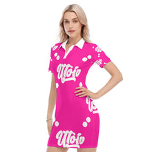 Load image into Gallery viewer, UTO IV Women&#39;s Polo Collar Dress
