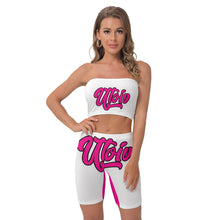 Load image into Gallery viewer, UTO IV Women&#39;s Breast Wrap Shorts Suit
