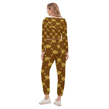 Load image into Gallery viewer, UTO IV Women&#39;s Crop Hoodie Sports Set
