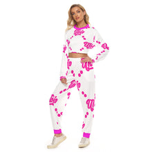 Load image into Gallery viewer, UTO IV Women&#39;s Crop Sweatshirt Suit
