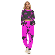 Load image into Gallery viewer, UTO IV &quot;Spider Crab&quot; Women&#39;s Crop Sweatshirt Suit
