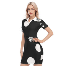 Load image into Gallery viewer, UTO IV Women&#39;s Polo Collar Dress
