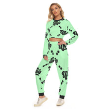 Load image into Gallery viewer, UTO IV Women&#39;s Crop Sweatshirt Suit
