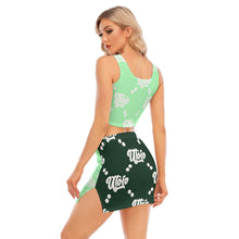 Load image into Gallery viewer, UTO IV Women&#39;s Camisole And Hip Skirt Suit
