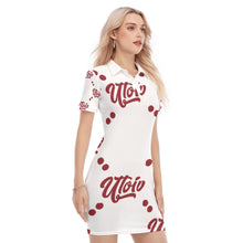 Load image into Gallery viewer, UTO IV Women&#39;s Polo Collar Dress
