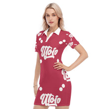 Load image into Gallery viewer, UTO IV Women&#39;s Polo Collar Dress
