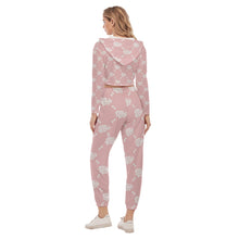 Load image into Gallery viewer, UTO IV Women&#39;s Crop Hoodie Sports Set
