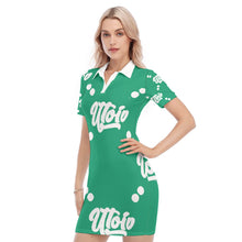 Load image into Gallery viewer, UTO IV Women&#39;s Polo Collar Dress
