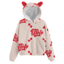 Load image into Gallery viewer, UTO IV &quot;Cheesecake&quot; Kid’s Borg Fleece Sweatshirt With Ear
