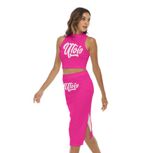 Load image into Gallery viewer, UTO IV Women's Tank Top &amp; Split High Skirt Set
