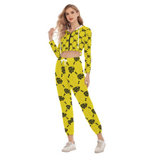 Load image into Gallery viewer, UTO IV Women&#39;s Crop Hoodie Sports Set
