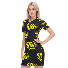 Load image into Gallery viewer, UTO IV Women&#39;s Polo Collar Dress
