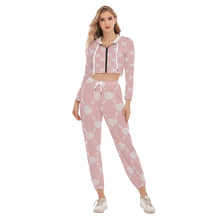 Load image into Gallery viewer, UTO IV Women&#39;s Crop Hoodie Sports Set

