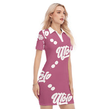 Load image into Gallery viewer, UTO IV Women&#39;s Polo Collar Dress

