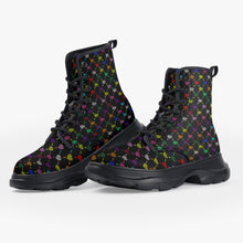 Load image into Gallery viewer, UTO IV &quot;Monogram&quot; Chunky Boots
