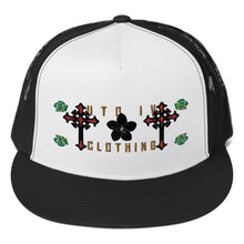 Load image into Gallery viewer, UTO IV DOUBLE CROSS Trucker Cap
