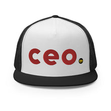 Load image into Gallery viewer, UTO IV CEO. Trucker Cap
