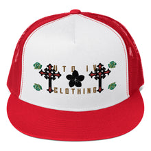 Load image into Gallery viewer, UTO IV DOUBLE CROSS Trucker Cap
