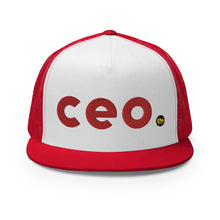 Load image into Gallery viewer, UTO IV CEO. Trucker Cap
