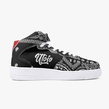 Load image into Gallery viewer, UTO IV &quot;Black Paisley&quot; High Tops

