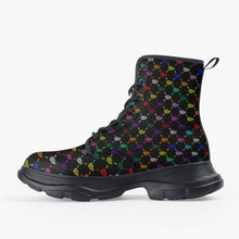 Load image into Gallery viewer, UTO IV &quot;Monogram&quot; Chunky Boots
