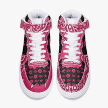 Load image into Gallery viewer, UTO IV &quot;Hot Pink Paisley&quot; High Tops
