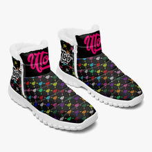 Load image into Gallery viewer, UTO IV Cotton-Pad Fur Zipper Up Boots
