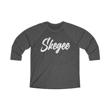 Load image into Gallery viewer, UTO IV SKEGEE Unisex Tri-Blend 3\4 Raglan Tee
