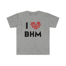 Load image into Gallery viewer, I ❤️ BHM 2022 Unisex Softstyle T-Shirt
