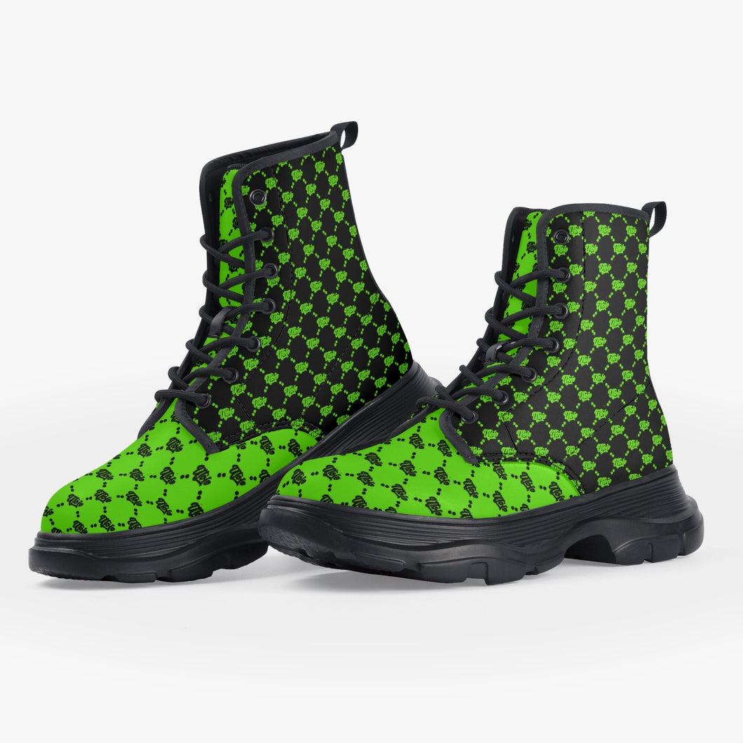 UTO IV Leather Chunky Boots