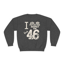 Load image into Gallery viewer, OFF-WHITE I ❤︎ the 46 Unisex NuBlend® Crewneck Sweatshirt
