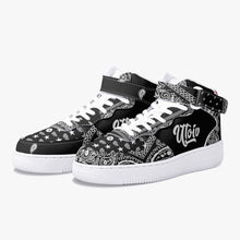 Load image into Gallery viewer, UTO IV &quot;Black Paisley&quot; High Tops
