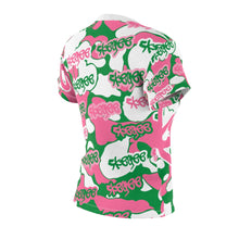 Load image into Gallery viewer, UTOIV Winter 16' Pink/Green Camo Women's Tee
