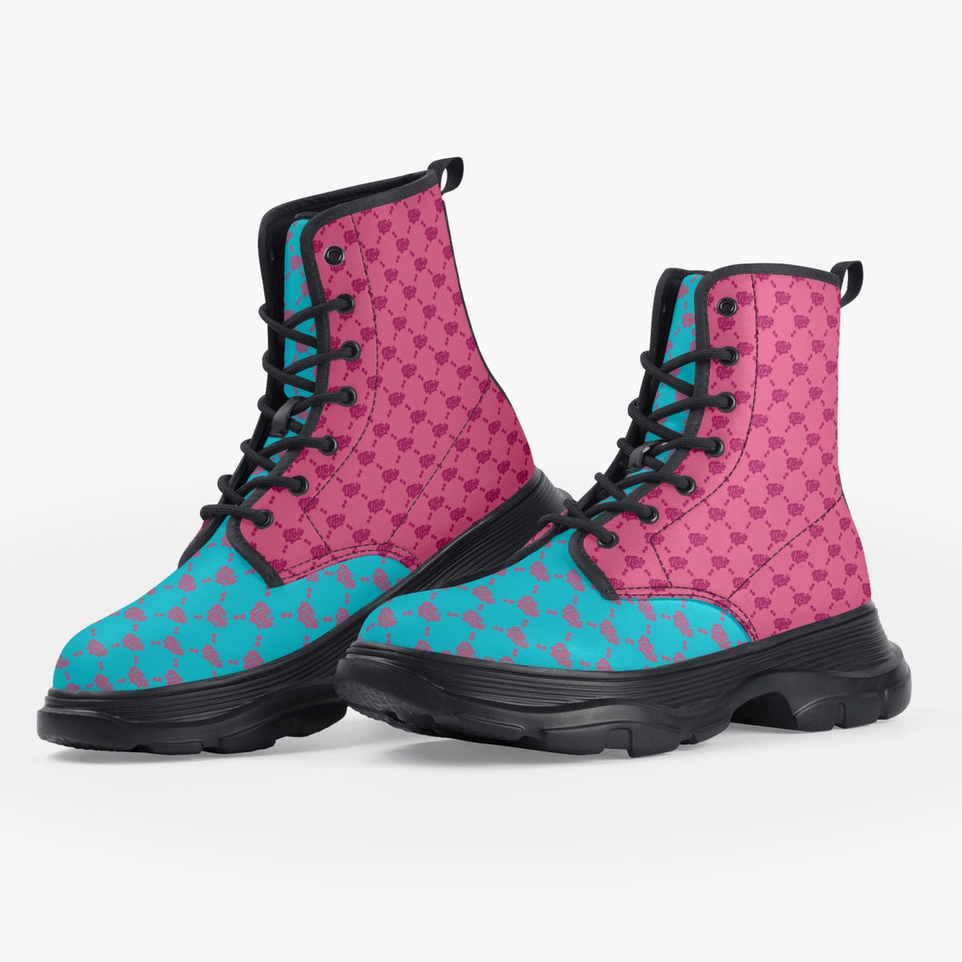 UTO IV Leather Chunky Boots