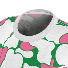 Load image into Gallery viewer, UTOIV Winter 16' Pink/Green Camo Women's Tee
