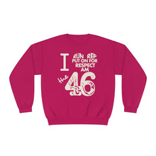 Load image into Gallery viewer, OFF-WHITE I ❤︎ the 46 Unisex NuBlend® Crewneck Sweatshirt
