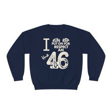 Load image into Gallery viewer, OFF-WHITE I ❤︎ the 46 Unisex NuBlend® Crewneck Sweatshirt
