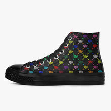 Load image into Gallery viewer, UTO IV &quot;Monogram&quot; High-Top Canvas Shoes
