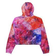 Load image into Gallery viewer, UTO IV "Peintre Noir" Women’s Cropped Windbreaker
