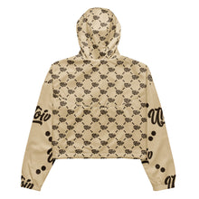 Load image into Gallery viewer, UTO IV "Copperhead Monogram" Women’s Cropped Windbreaker

